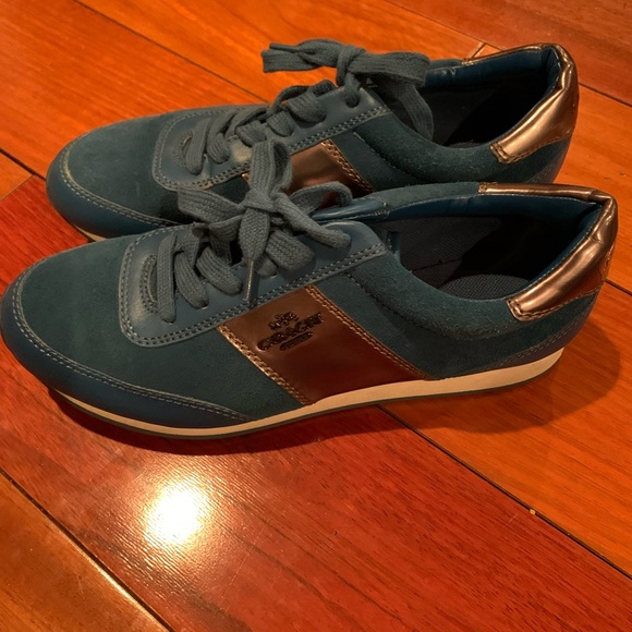 Coach blue shoes - Picture 2 of 7